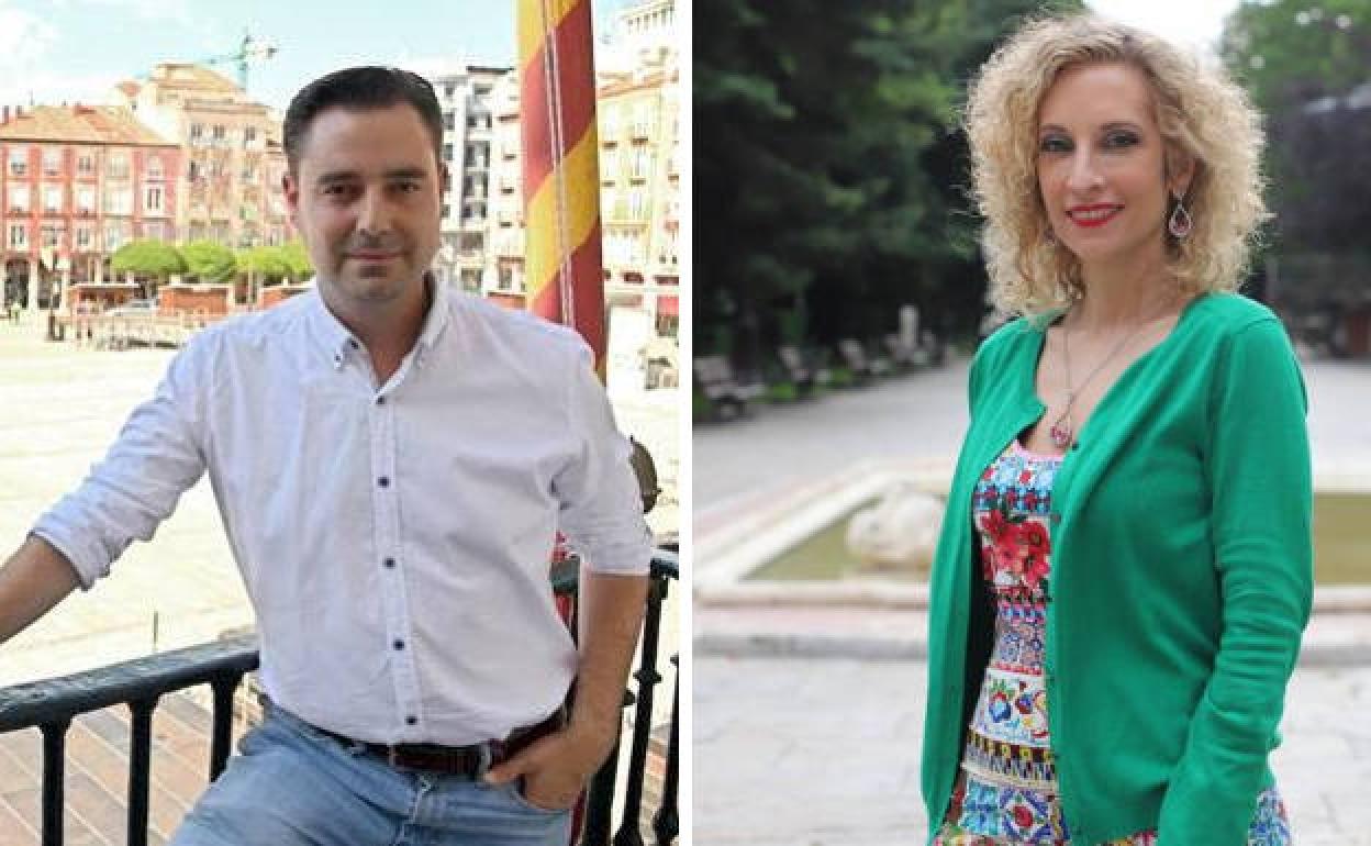 Daniel de la Rosa y Blanca Carpintero.