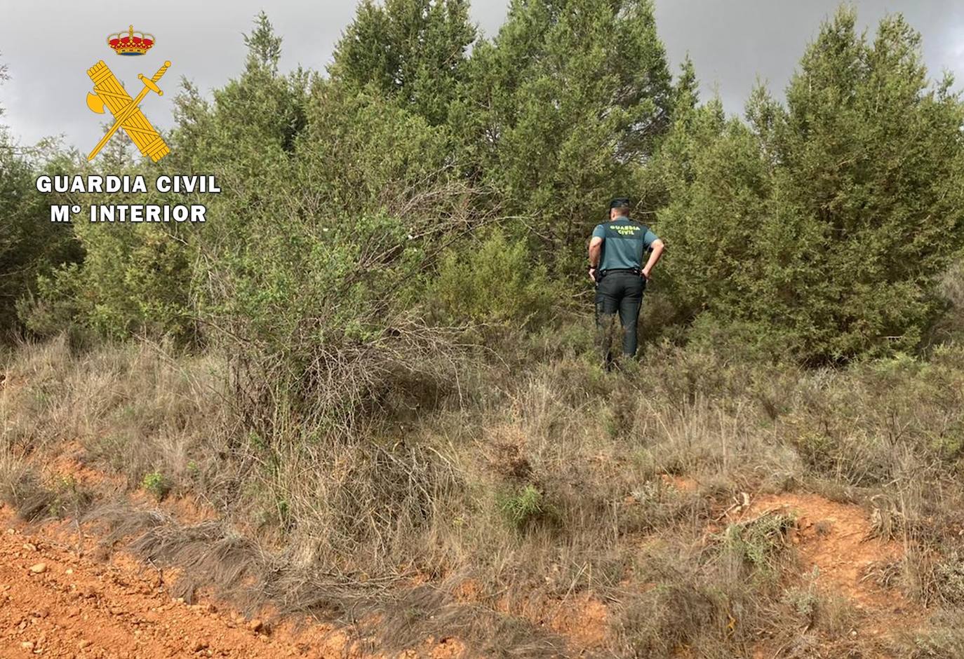 Paraje por donde se halló al hombre.