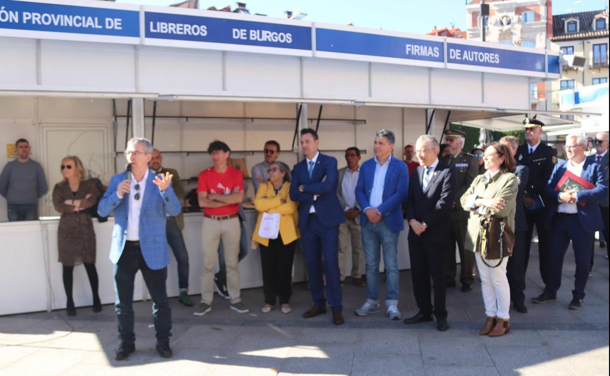 Posteguillo ha sido el encargado de inaugurar la feria.
