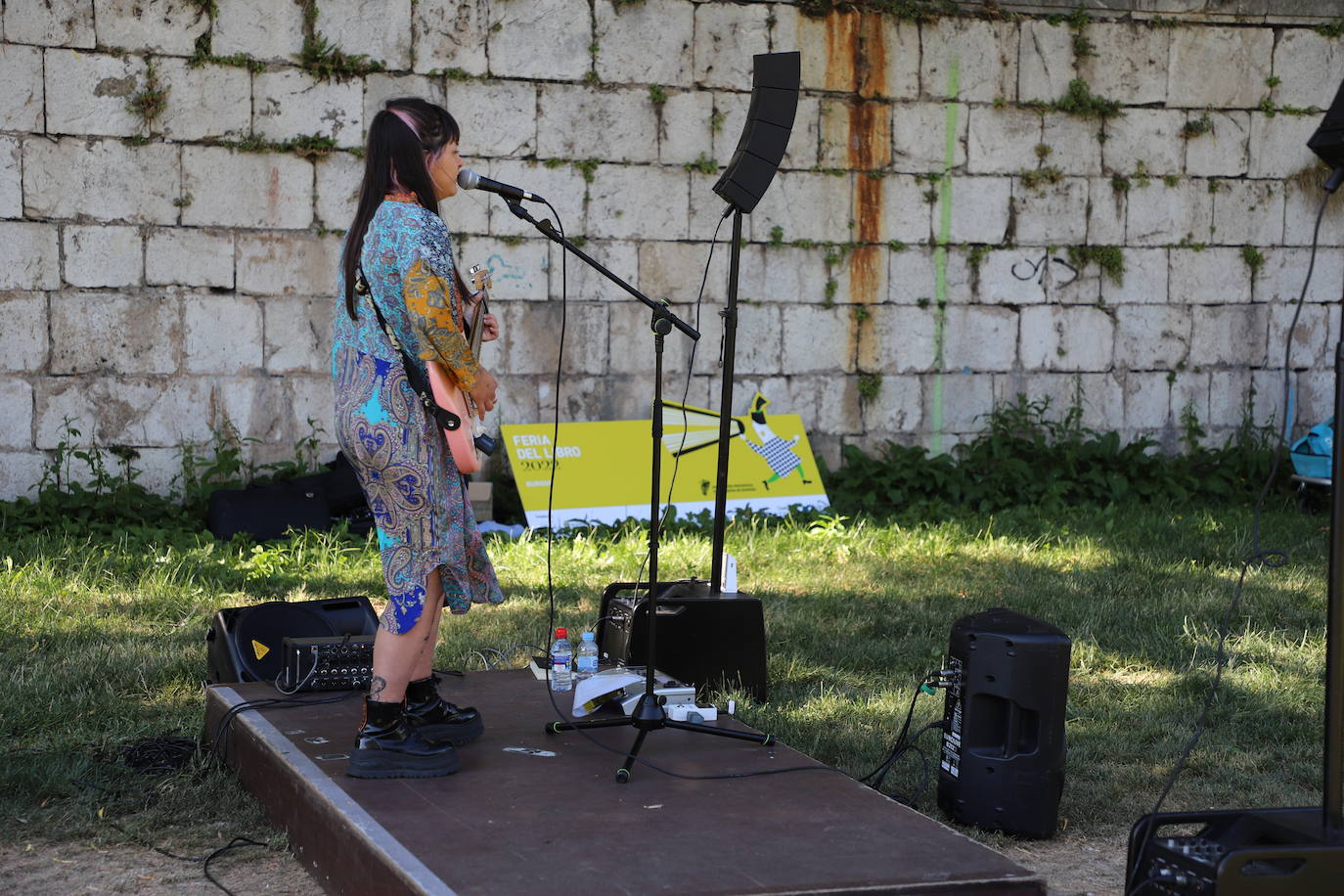 Miles de burgaleses han disfrutado durante once días de espectáculos y actividades para disfrutar de la literatura y el buen tiempo en el centro de la ciudad