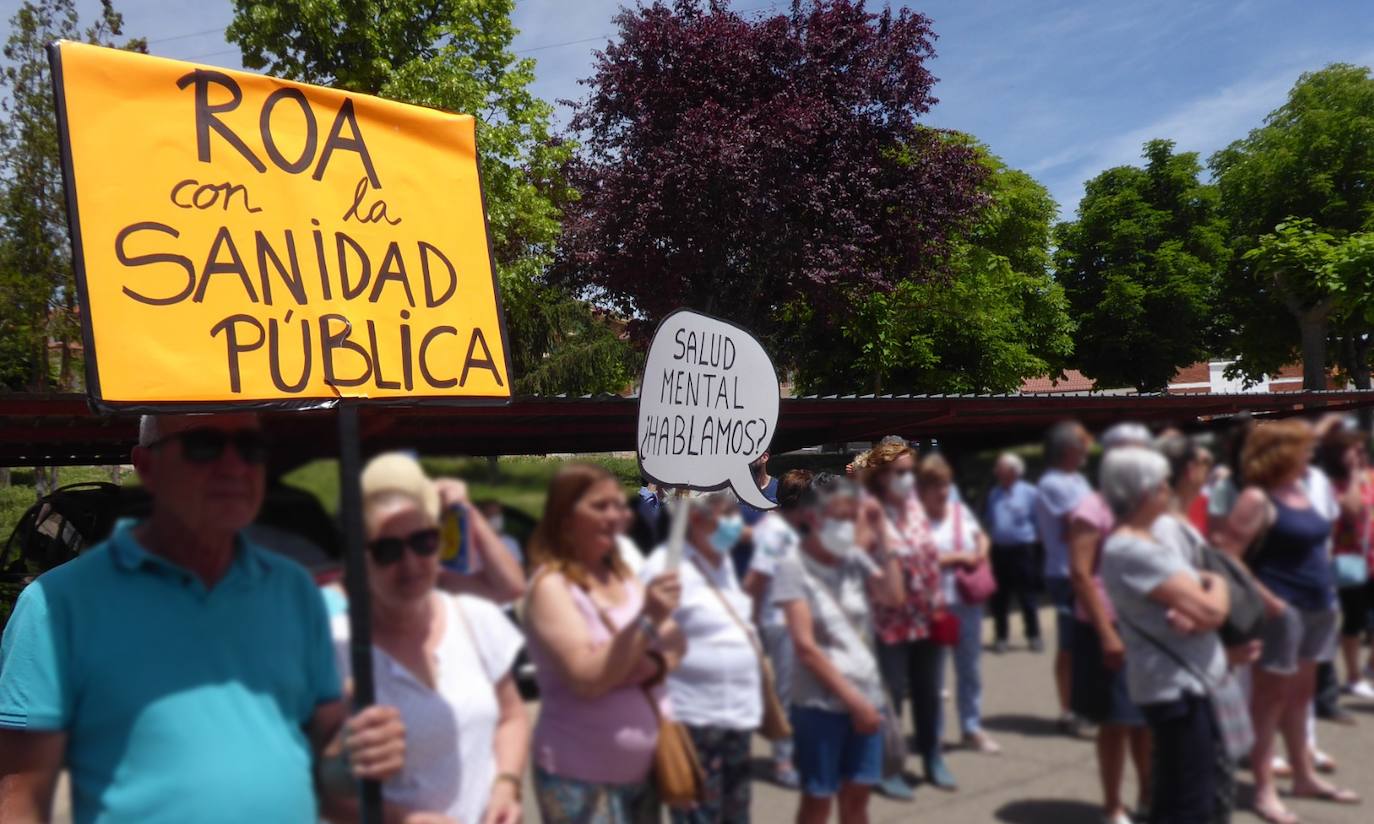 Fotos: Roa reivindica mejoras en la atención rural de salud mental