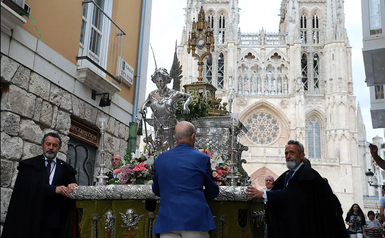 Burgos ha acogido la Procesión del Corpus este domingo.