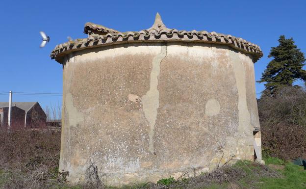 Uno de los palomares ubicado en estos pueblos burgaleses. 