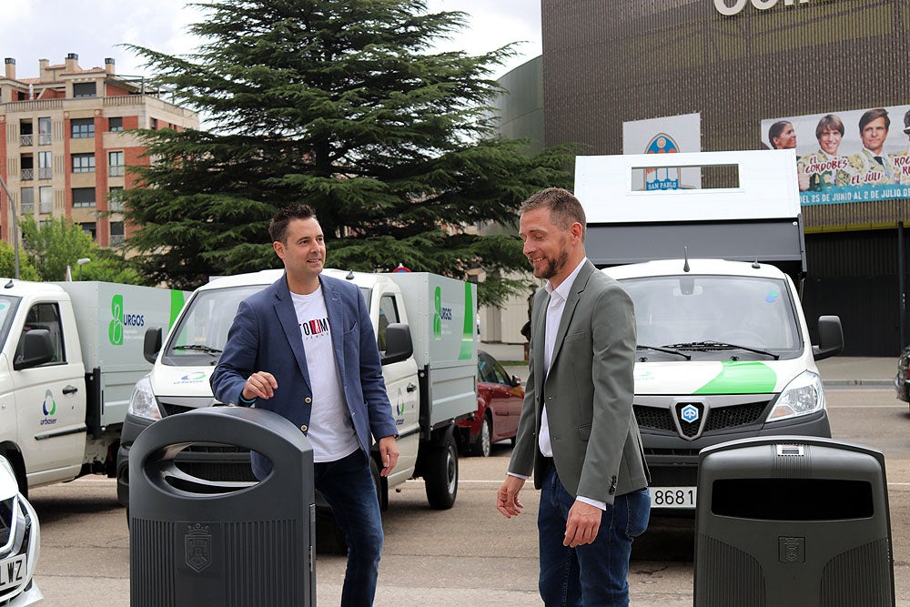 Fotos: Nuevos vehículos para la recogida de basura en Burgos