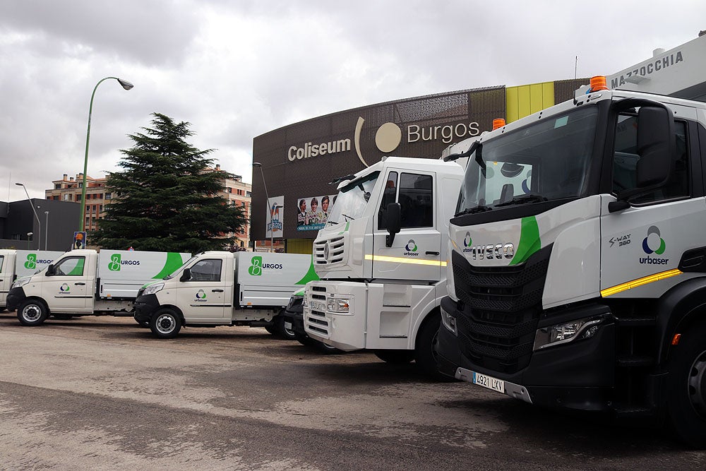 Fotos: Nuevos vehículos para la recogida de basura en Burgos