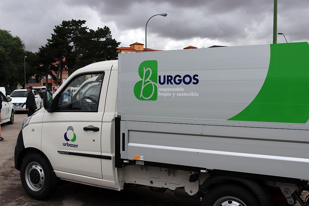 Fotos: Nuevos vehículos para la recogida de basura en Burgos