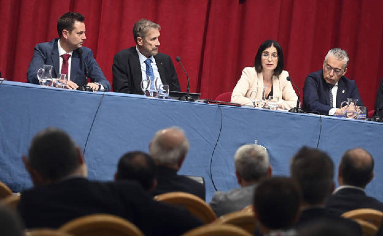 Carolina Darias durante su intervención. 