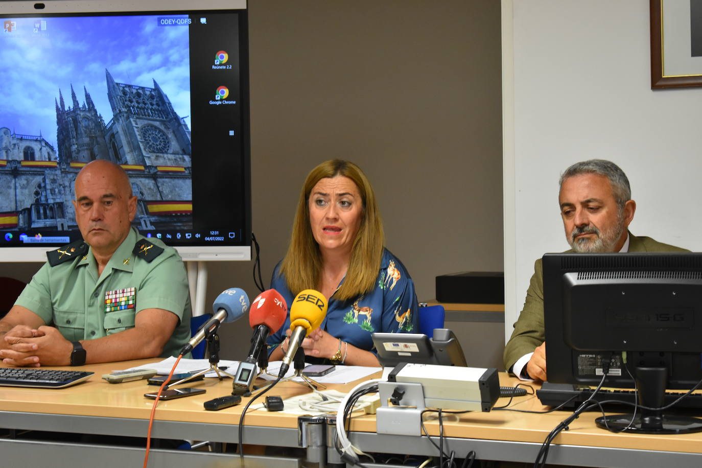 Fotos: 68 guardias civiles se incorporan en prácticas en la provincia de Burgos