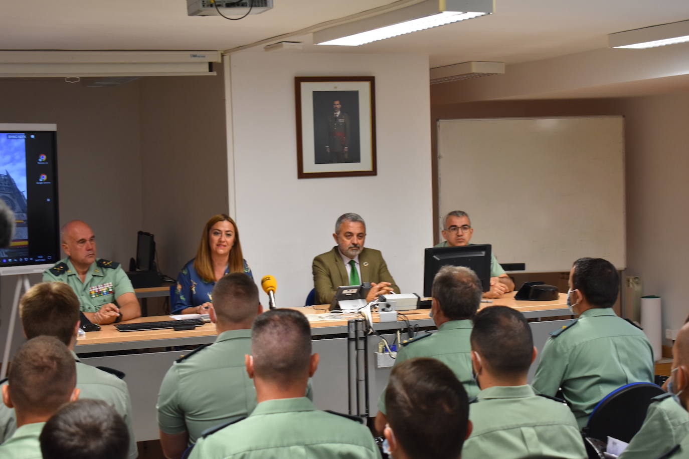 Fotos: 68 guardias civiles se incorporan en prácticas en la provincia de Burgos