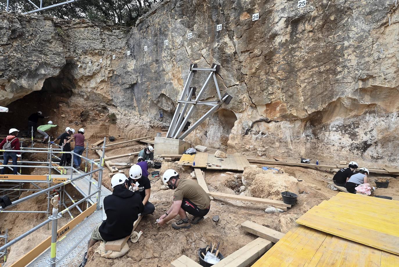 Fotos: Campaña de excavaciones en Atapuerca