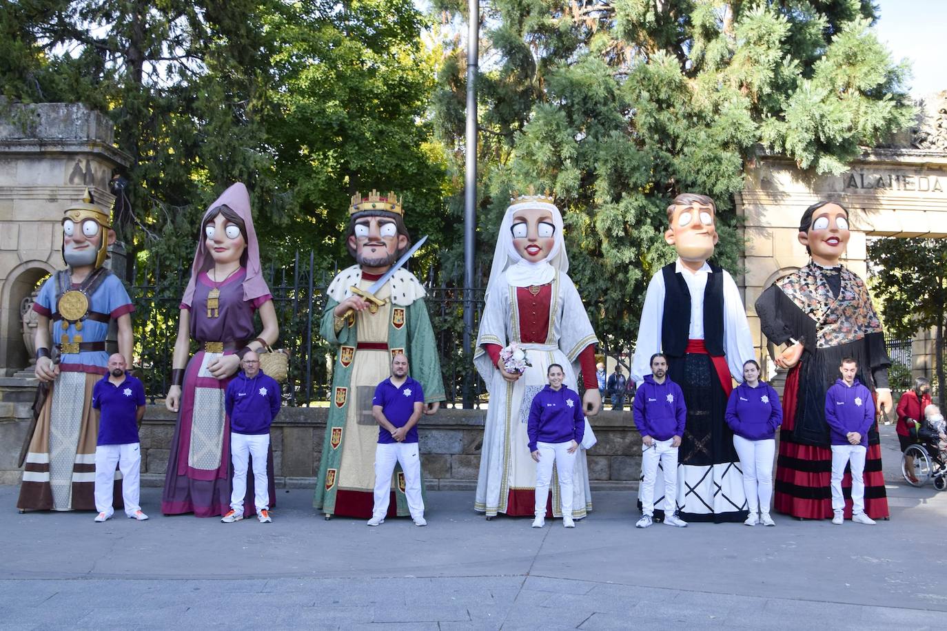 Fotos: Encuentro Nacional de Gigantones y Figuras Festivas, en Burgos este fin de semana