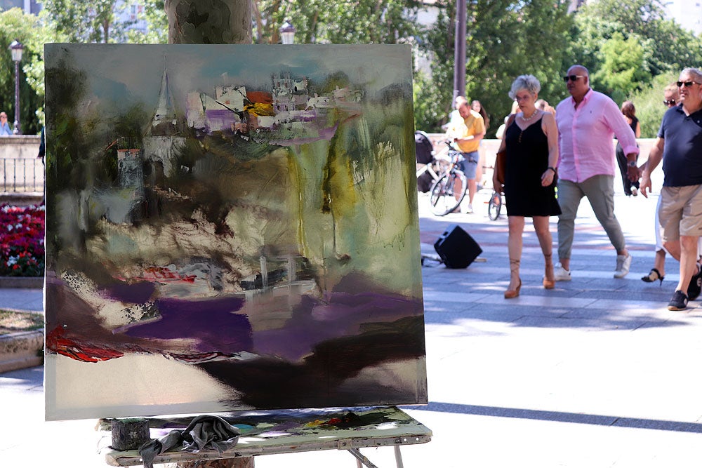 Fotos: Los artistas inundan Burgos para homenajear a su Catedral y su patrimonio cultural