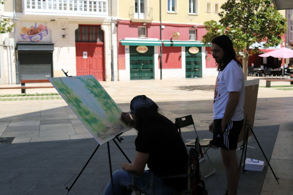 Fotos: Los artistas inundan Burgos para homenajear a su Catedral y su patrimonio cultural