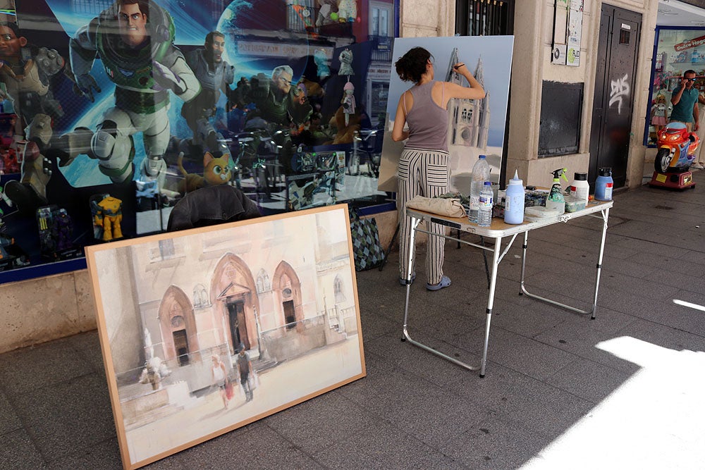 Fotos: Los artistas inundan Burgos para homenajear a su Catedral y su patrimonio cultural