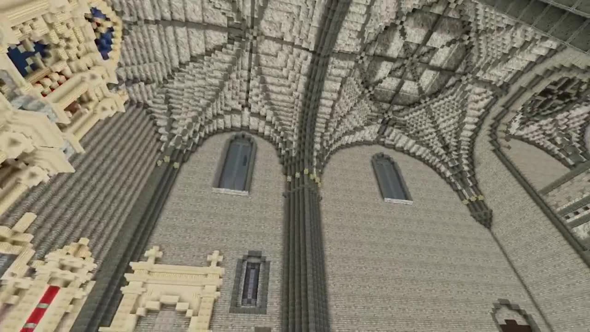 La Iglesia de Fuenteodra en Minecraft