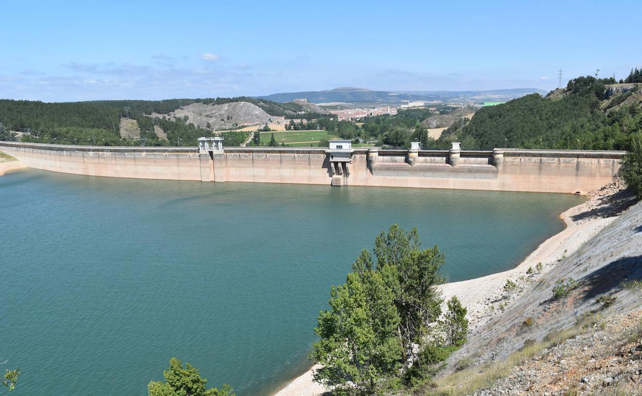 Situación actual del embalse de Aguilar. 