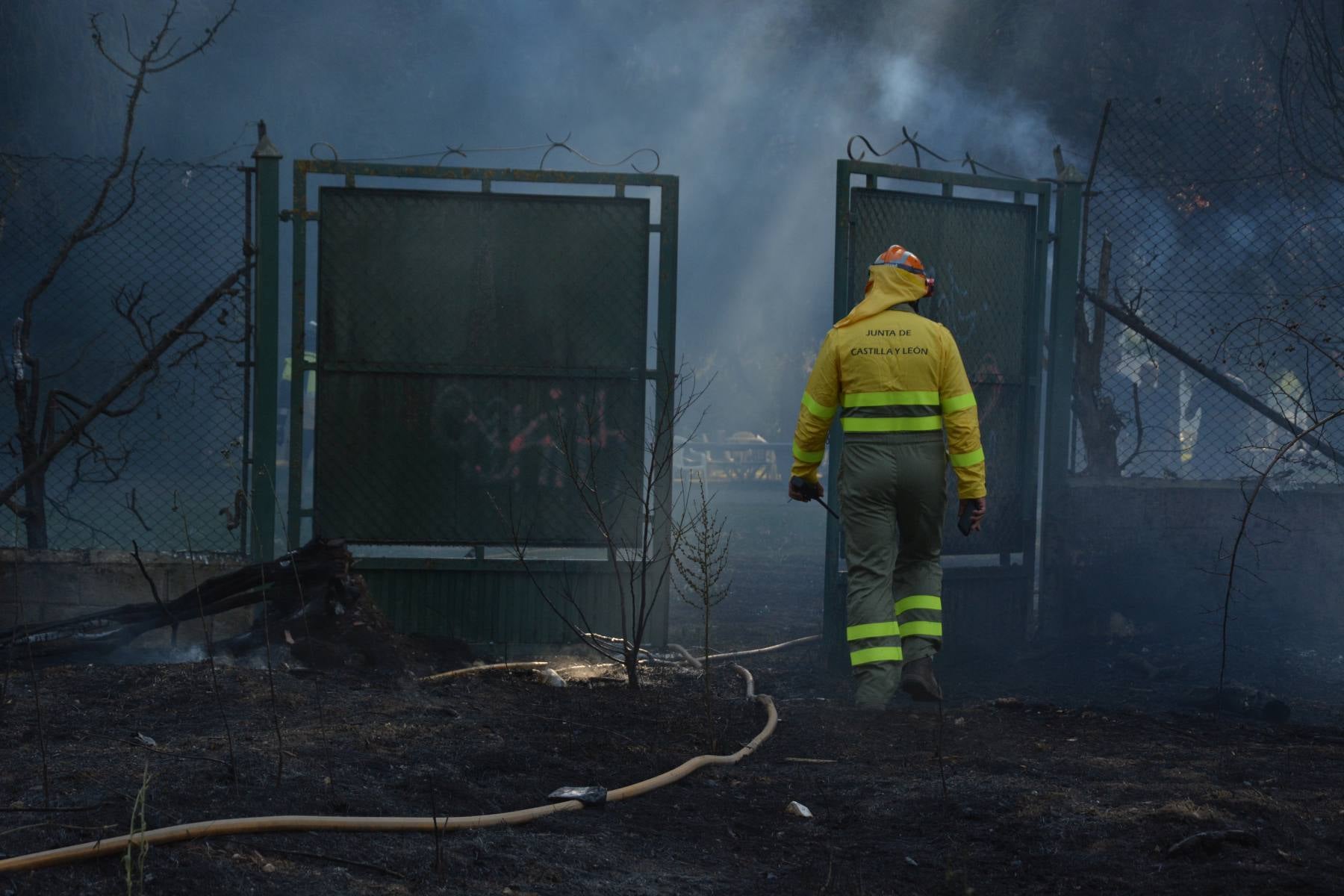 Fotos: Susto en Castañares