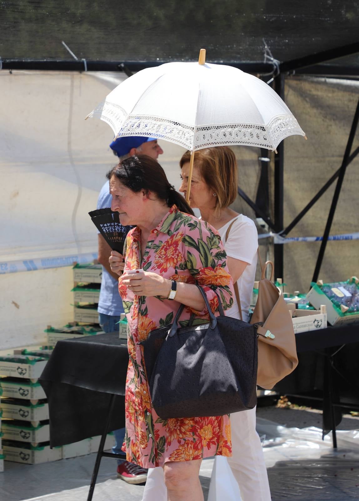 Fotos: Las cerezas endulzan la Plaza Mayor