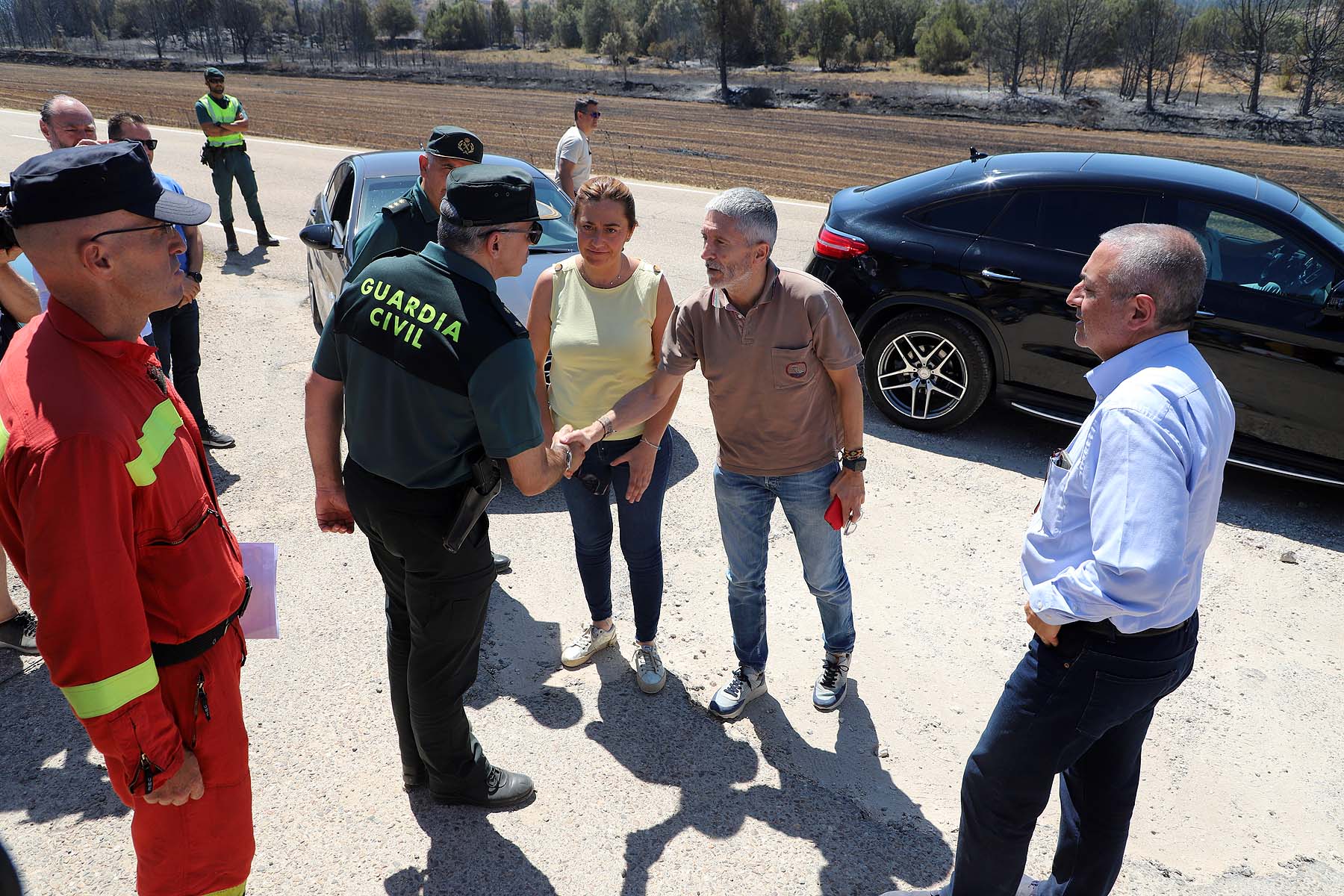 Fotos: El fuego arrasa la comarca del Arlanza