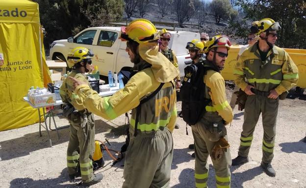 Así se ve la comarca del Arlanza el día después del incendio