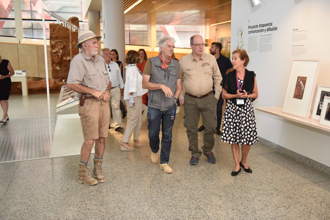 Fotos: El Príncipe Alberto de Mónaco visita Burgos