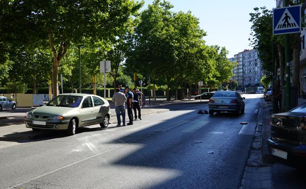 Herida grave una mujer de 52 años tras ser atropellada en la calle San Roque