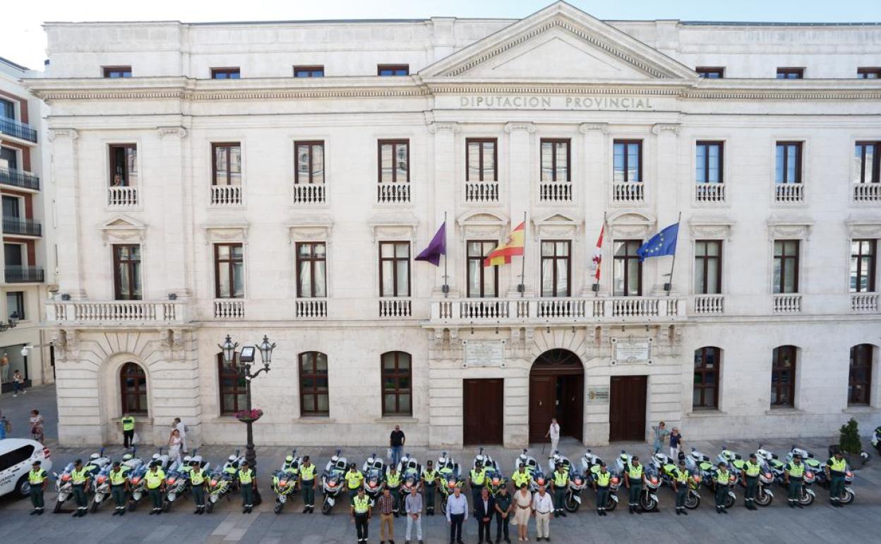 Operativo de la Guardia Civil para la Vuelta a Burgos.