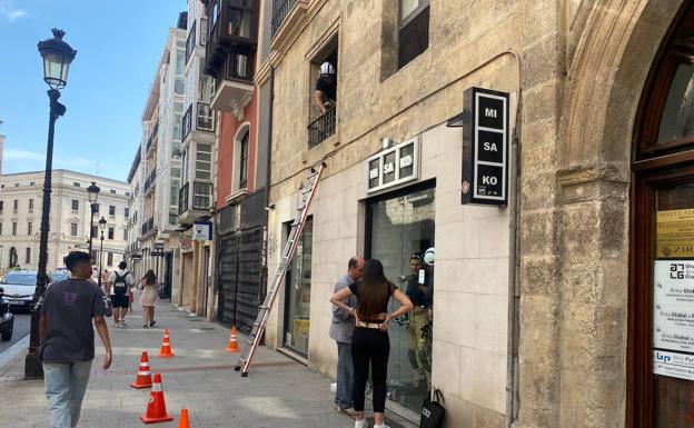 Susto en la calle Santander por la intervención de los Bomberos