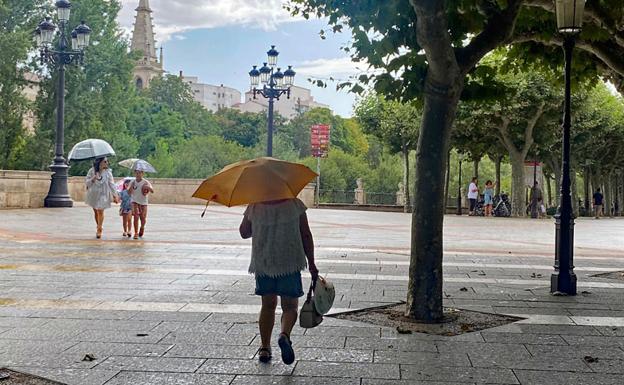 Las tormentas han descargado más de 600 rayos en Burgos en las últimas horas