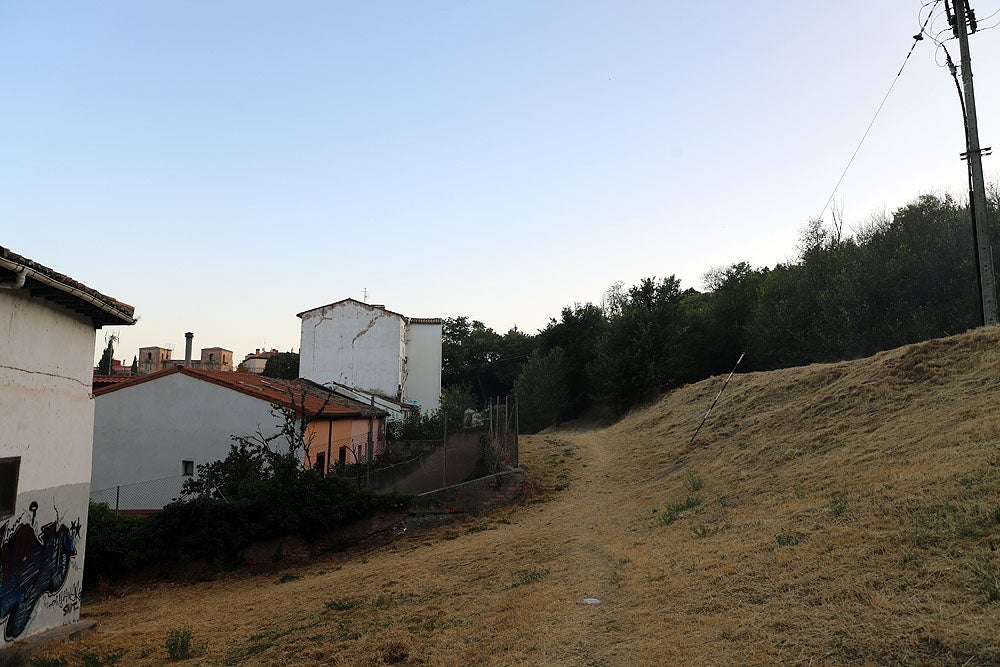 Fotos: Incendio en el Parque del Castillo de Burgos