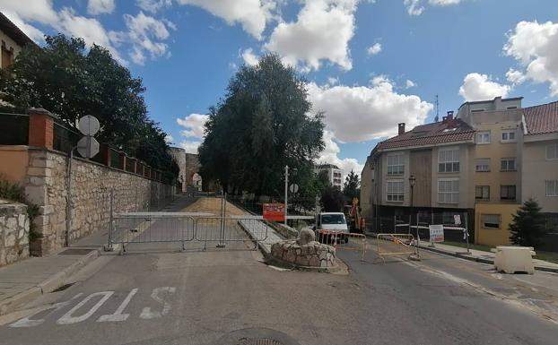 Arranca la peatonalización del Arco de San Martín