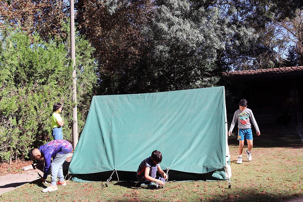 Fotos: Campamentos urbanos en Burgos