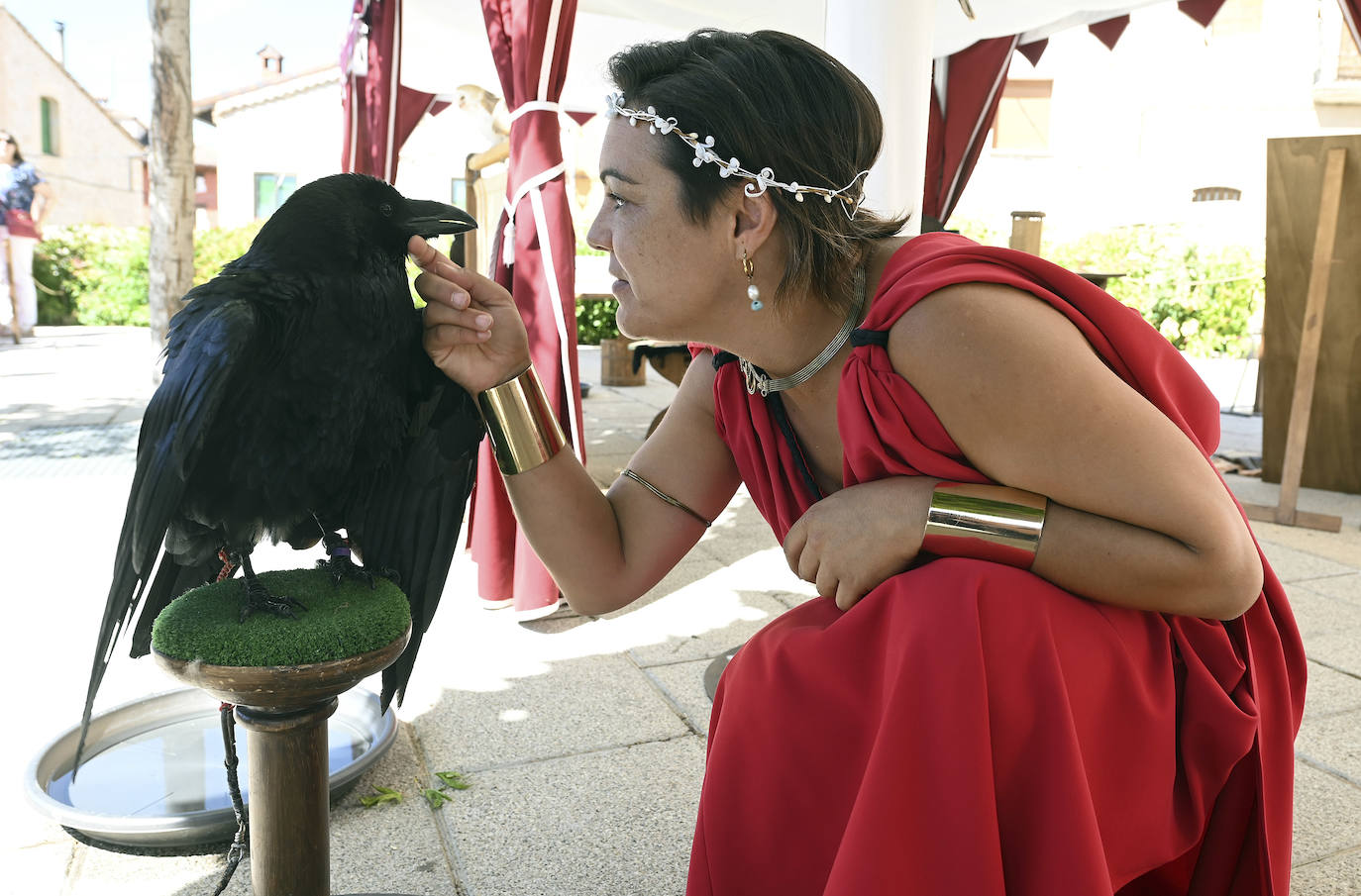 Fotos: Fiesta en honor al dios Baco en Baños de Valdearados (Burgos)