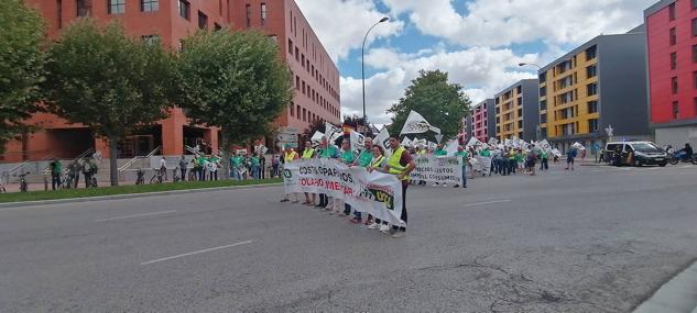 Fotos: Agricultores y ganaderos de Burgos protestan ante la crisis del sector