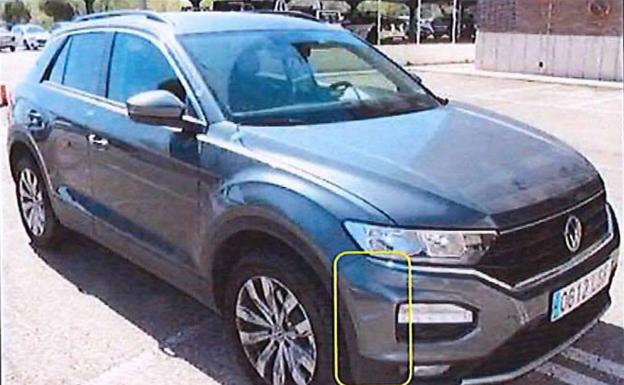 La abolladura del coche de Óscar S. siembra la duda sobre el informe de Tráfico de la Guardia Civil 