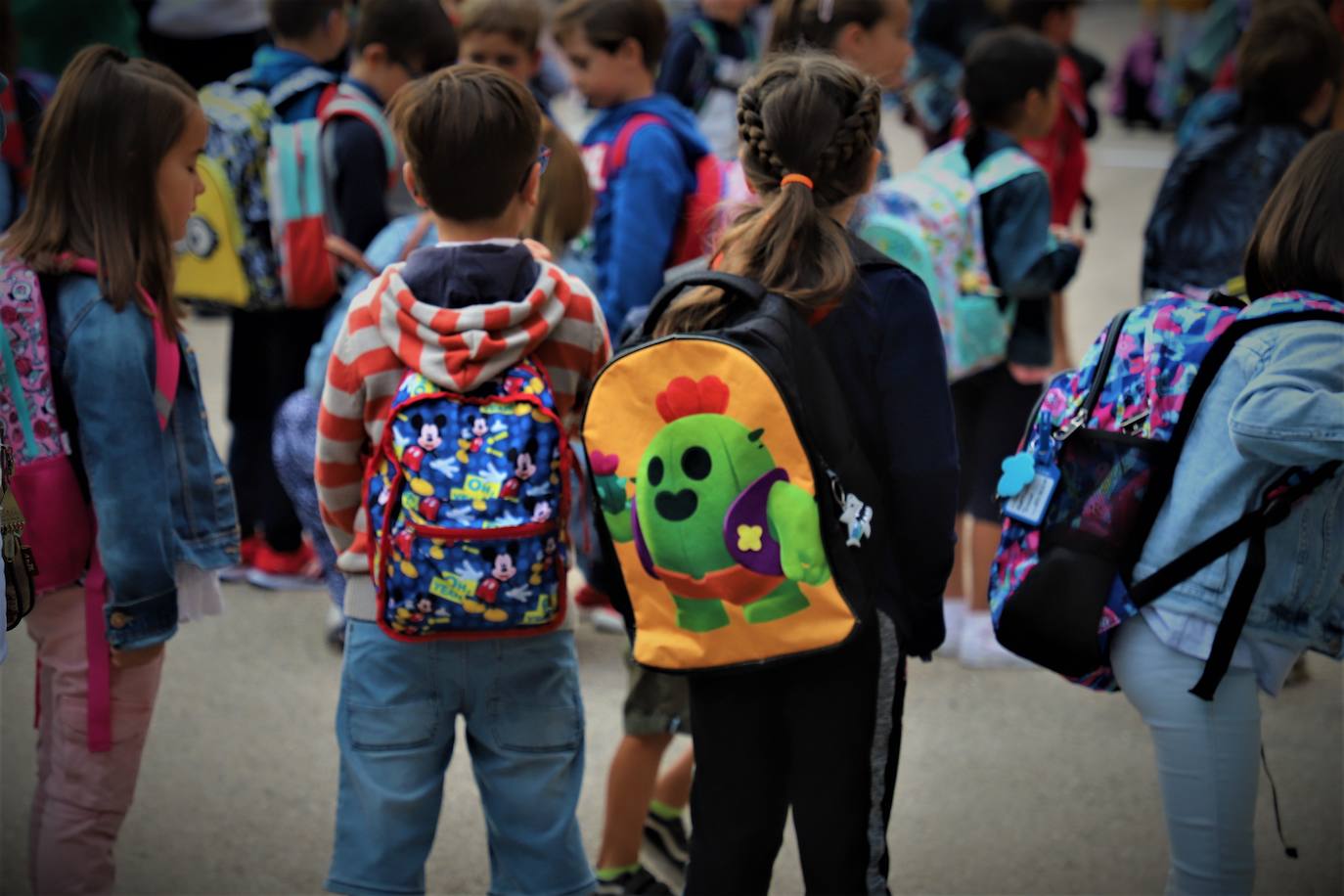 El regreso al colegio se ha desarrollado con normalidad en la provincia de Burgos. 