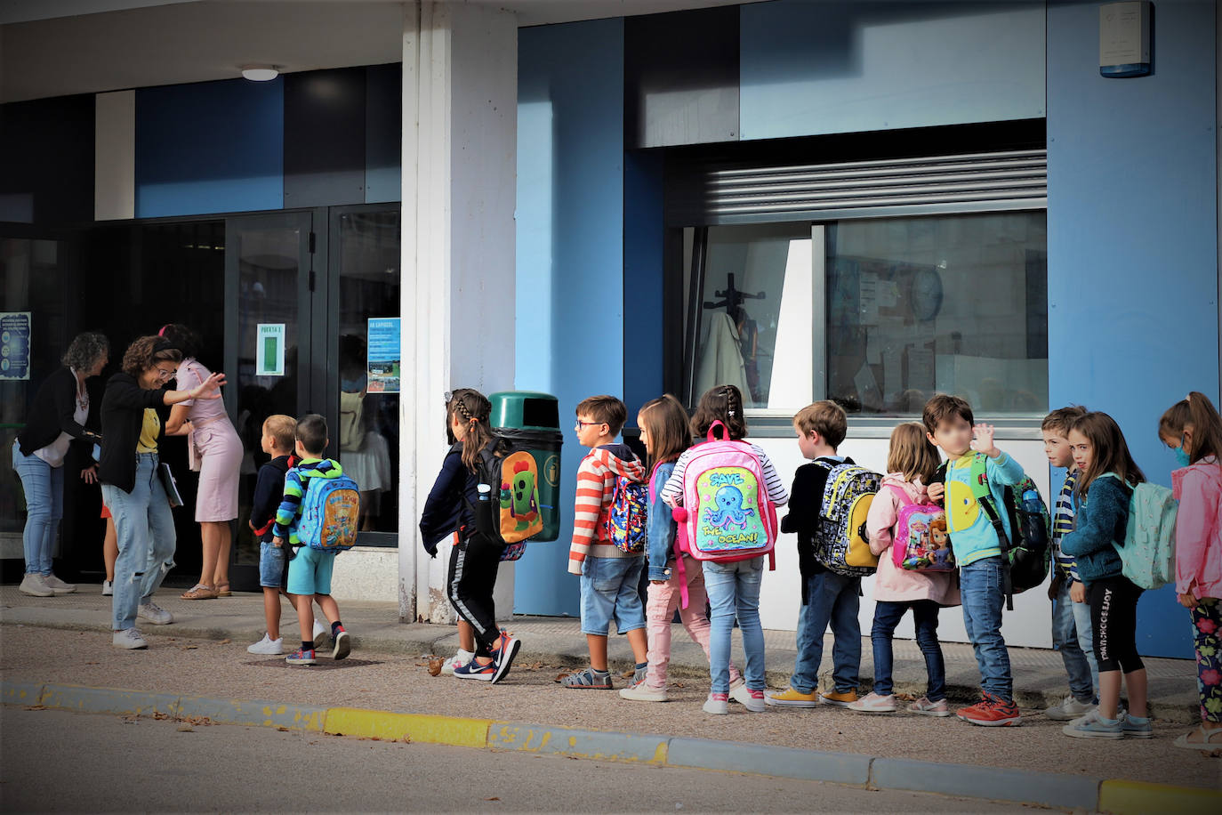 El regreso al colegio se ha desarrollado con normalidad en la provincia de Burgos. 