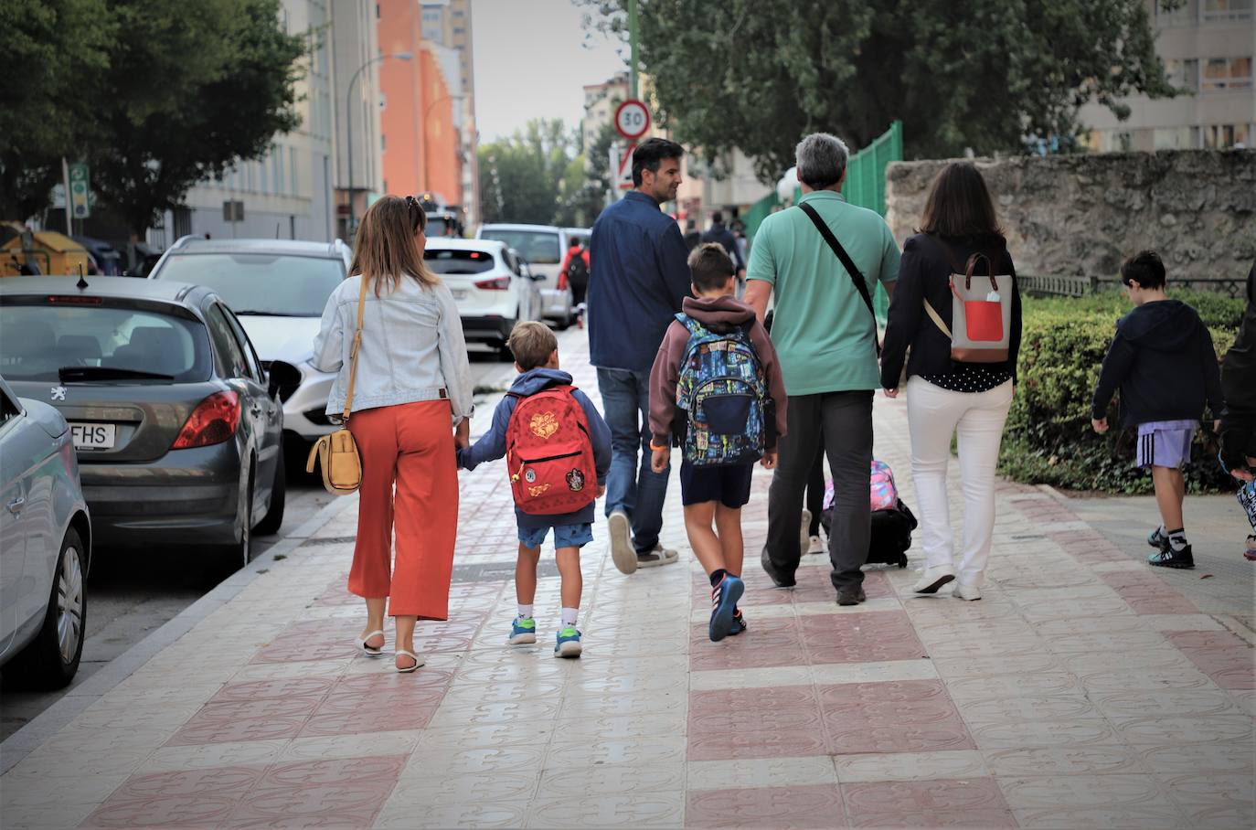 El regreso al colegio se ha desarrollado con normalidad en la provincia de Burgos. 