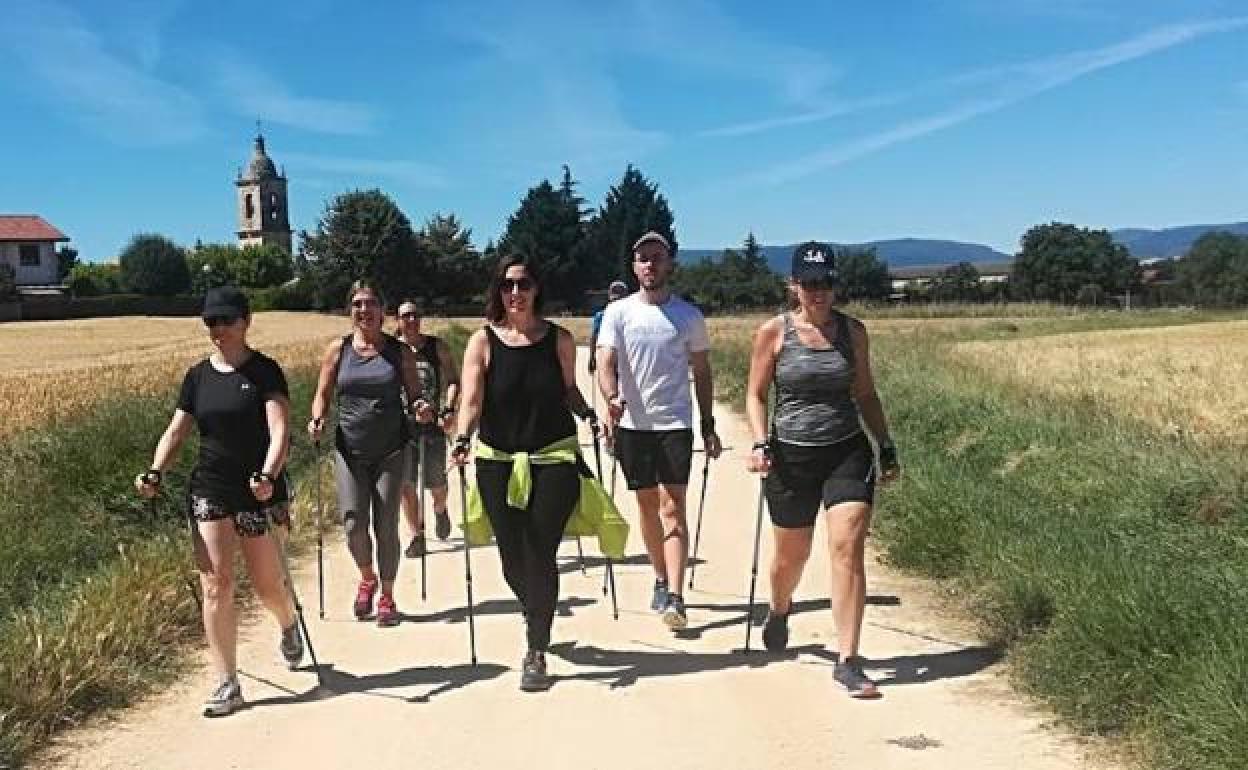 La marcha nódrica es un deporte en auge. 