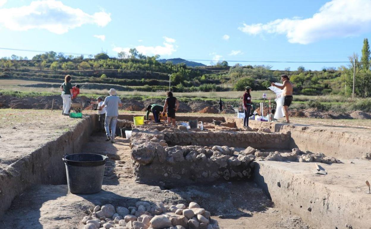 Las excavaciones el pasaado verano sacaron a la luz las ruinas de la ciudad romana.