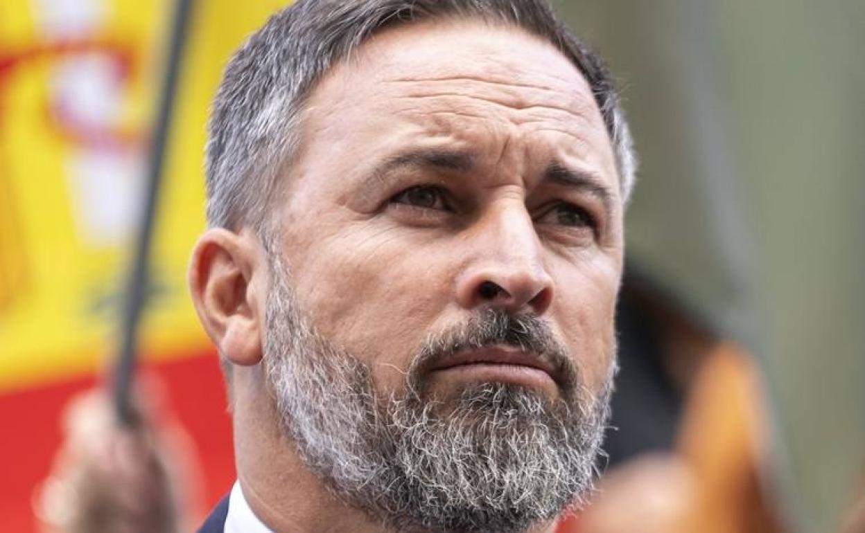 Santiago Abascal, líder de VOX. 