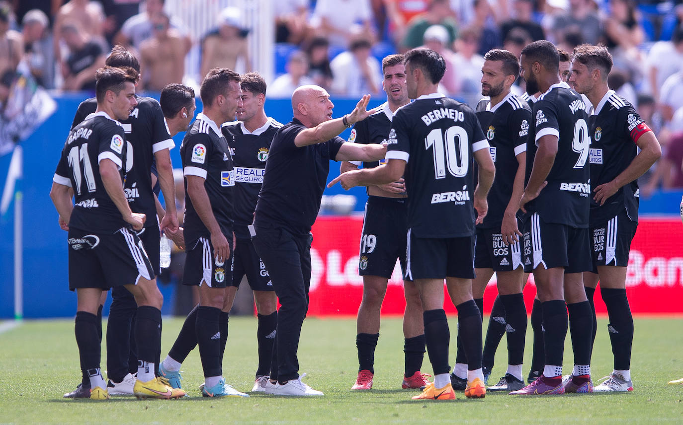 Imágenes del empate del Burgos ante Leganés en Butarque