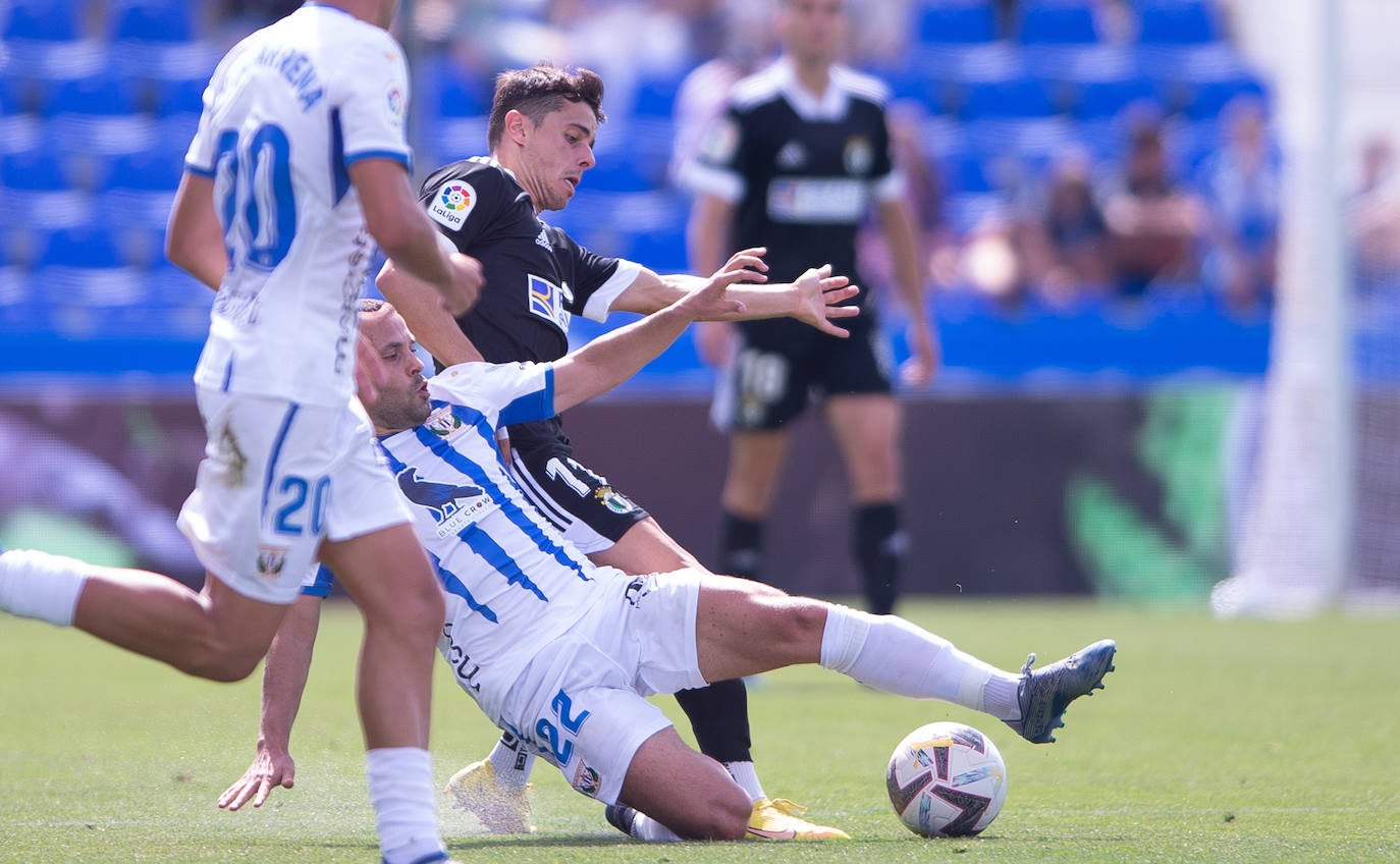 Imágenes del empate del Burgos ante Leganés en Butarque