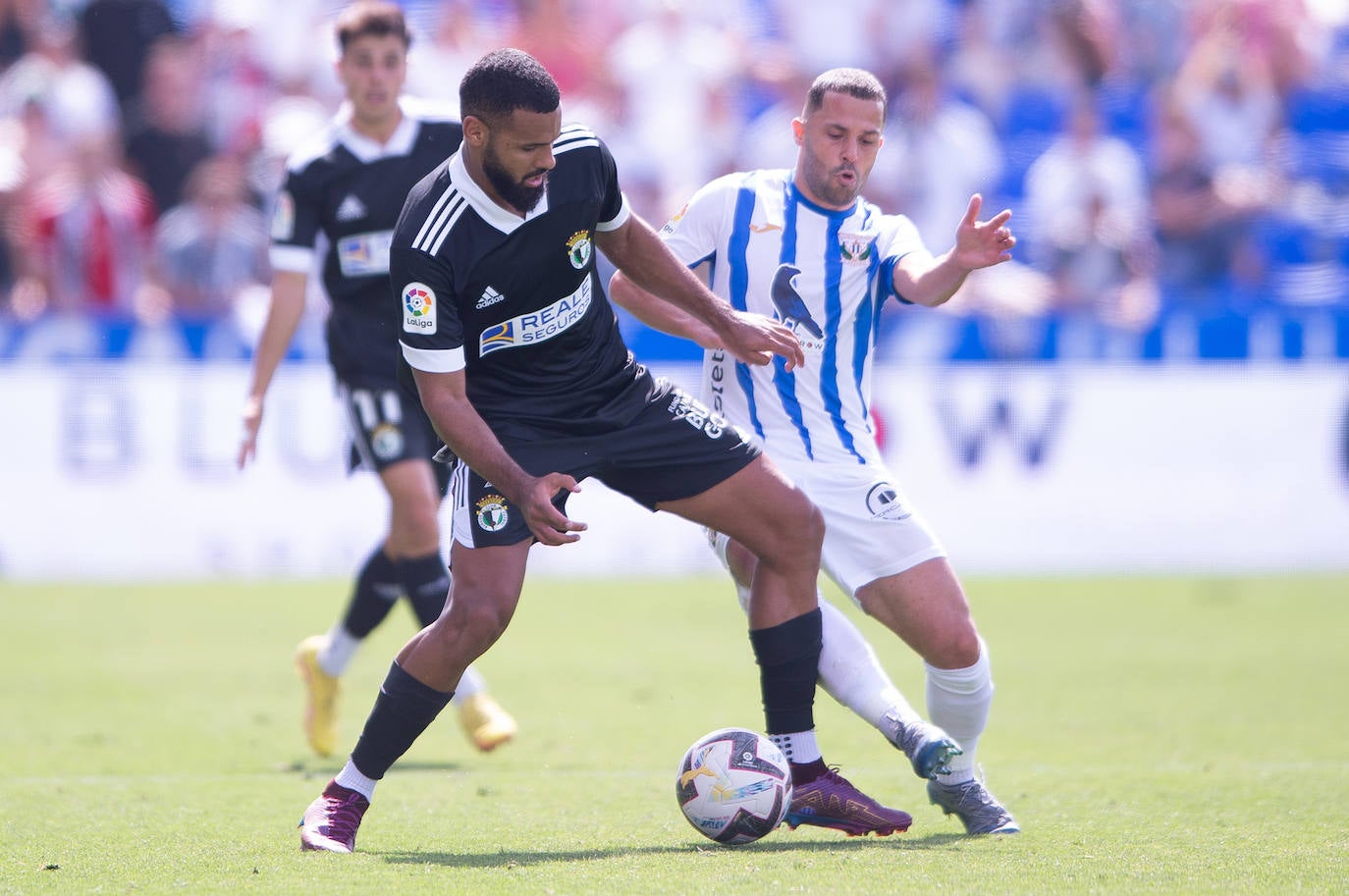 Imágenes del empate del Burgos ante Leganés en Butarque