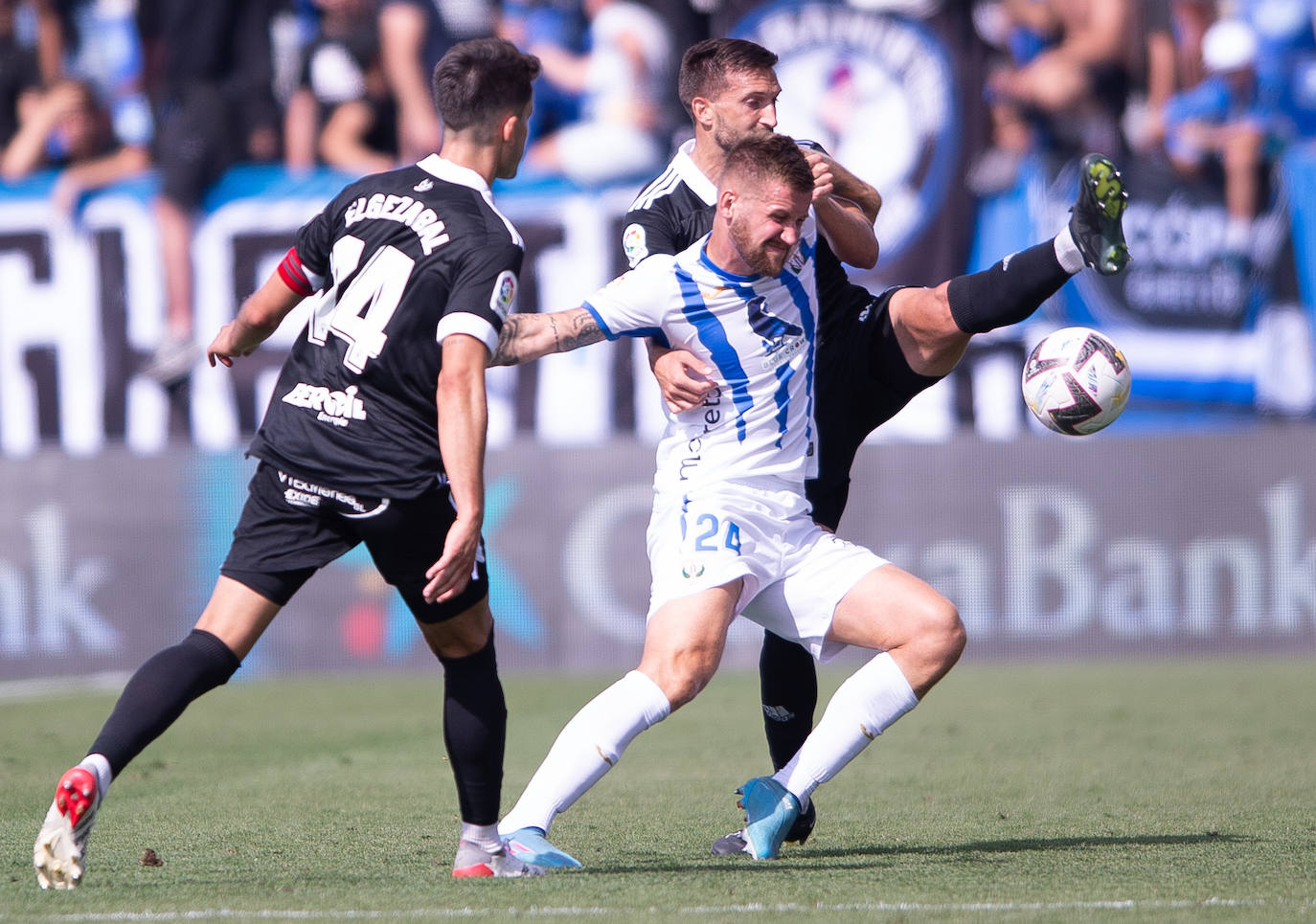 Imágenes del empate del Burgos ante Leganés en Butarque