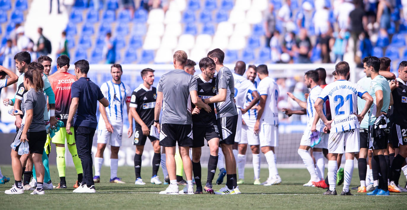 Imágenes del empate del Burgos ante Leganés en Butarque