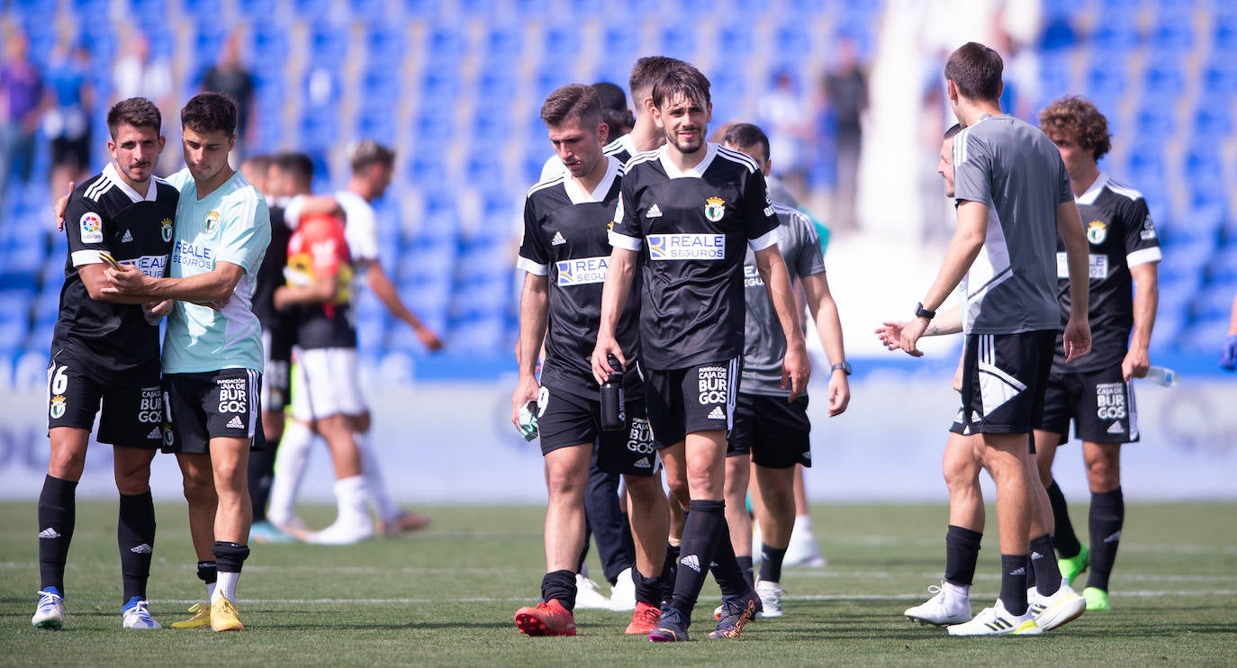 Imágenes del empate del Burgos ante Leganés en Butarque