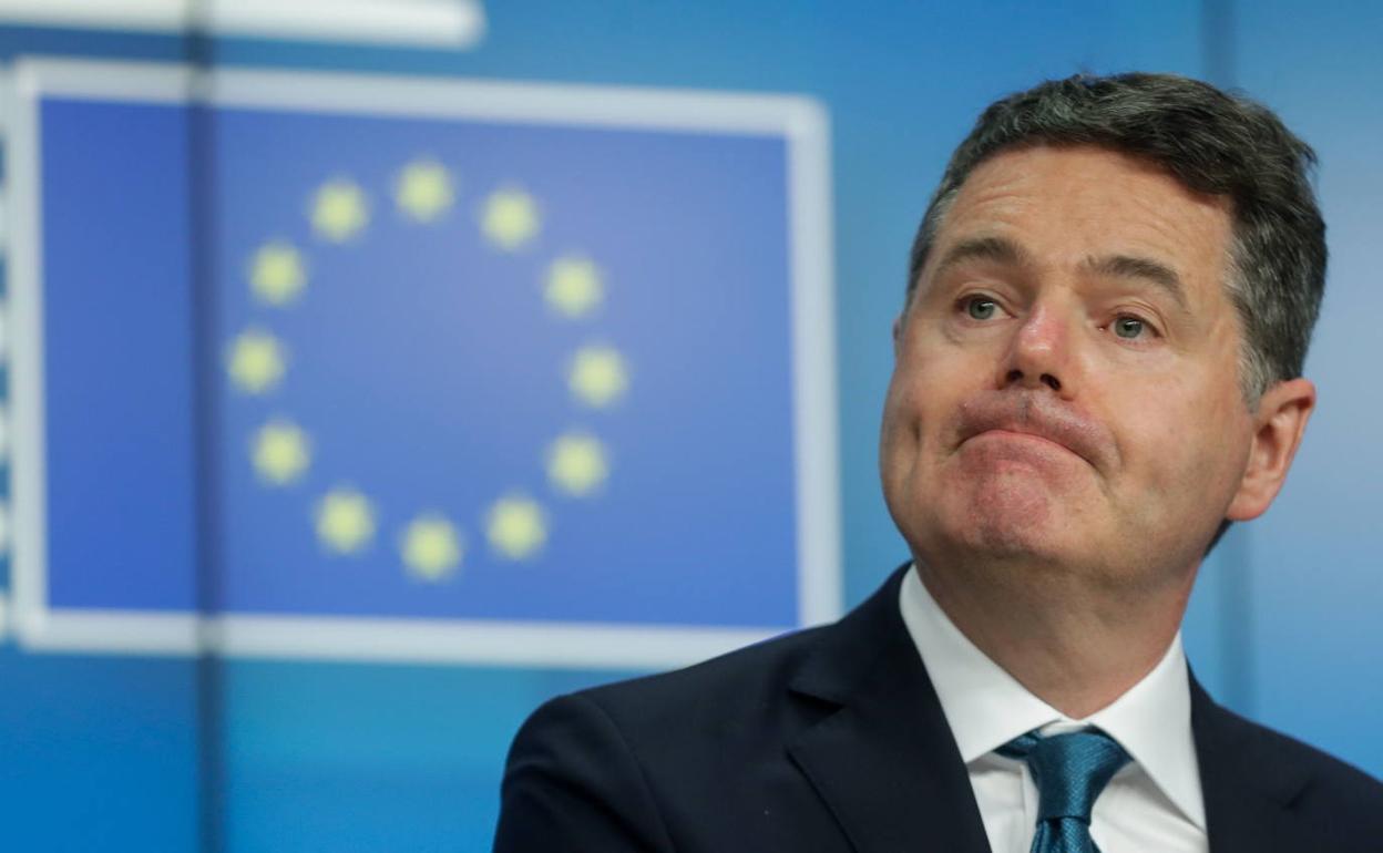 El presidente del Eurogrupo, Paschal Donohoe.