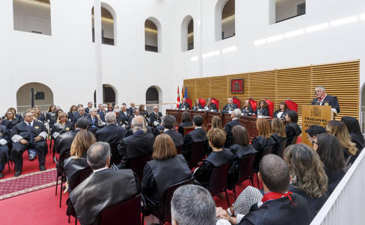 Apertura del año judicial en Castilla y León. 