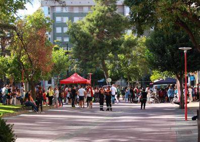 Imagen secundaria 1 - Luces y sombras en la última jornada de la Semana de la Movilidad celebrada en Miranda